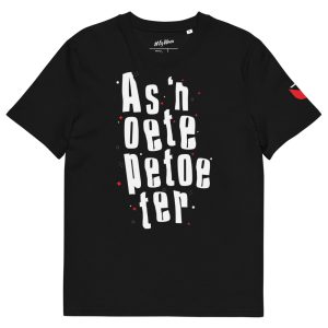 ‘As ’n oetepetoeter’ T-shirt | Zwart